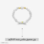 انگشتر طلا 18 عیار زنانه ناریا مدل مون مروارید پرورشی