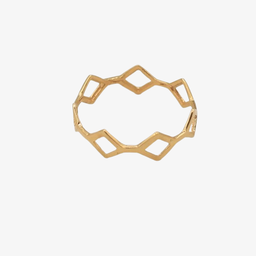 انگشتر طلا 18 عیار زنانه ناریا مدل ELARIS