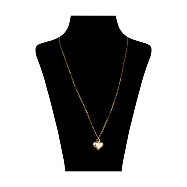 گردنبند طلا 18 عیار زنانه ناریا مدل super luxury heart
