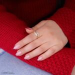 انگشتر طلا کم اجرت 18 عیار زنانه ناریا مدل ایوا کد S15-11