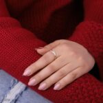 انگشتر طلا کم اجرت 18 عیار زنانه ناریا مدل ایوا