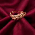 انگشتر طلا کم اجرت 18 عیار زنانه ناریا مدل ایوا