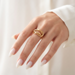 انگشتر طلا 18 عیار زنانه ناریا مدل Hope